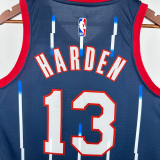22-23 Rockets HARDEN #13 Royal blue City Edition Top Quality Hot Pressing NBA Jersey