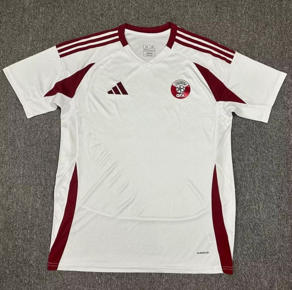 24-25 Qatar Away Fans Soccer Jersey