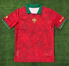 24-25 Portugal Comma Red Special Edition Fans Soccer Jersey