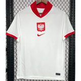 24-25 Poland Home Fans Soccer Jersey