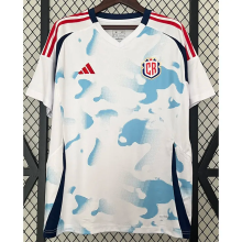 24-25 Costa Rica Away Fans Soccer Jersey