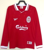 1996-1997 LIV Home Long Sleeve Retro Soccer Jersey 1996-1997 LIV Home Long Sleeve Retro Soccer Jersey
