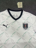 2024 Austria European Cup Away Fans Version Soccer Jersey