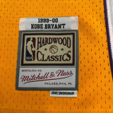 2000 LAKERS BRYANT #8 Yellow Retro Top Quality Hot Pressing NBA Jersey