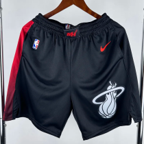 23-24 HEAT Black City Edition Top Quality NBA Pants 23-24 HEAT Black City Edition Top Quality NBA Pants