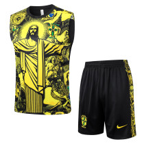 24-25 Brazil High Quality Tank Top And Shorts Suit