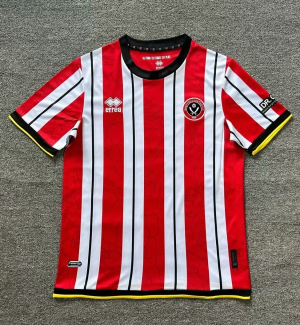 24-25 Sheffield United Home Fans Soccer Jersey