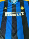 1995-1996 INT Home Retro Soccer Jersey
