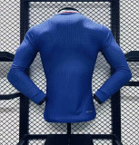 2024 France European Cup Home Long sleeves Player Version Soccer Jersey