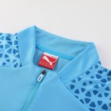 23-24 Man City High Quality Half Pull Tracksuit
