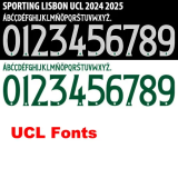 24-25 Sporting Lisbon Black Special Edition Player Version Soccer Jersey