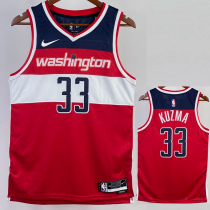 22-23 Wizards KUZMA #33 Red Top Quality Hot Pressing NBA Jersey 22-23 Wizards KUZMA #33 Red Top Quality Hot Pressing NBA Jersey
