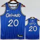 2018-2019 Magic FULTZ #20 Blue Retro Top Quality Hot Pressing NBA Jersey