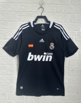 2008-2009 RMA Away Black Retro Soccer Jersey 2008-2009 RMA Away Black Retro Soccer Jersey