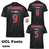 24-25 Benfica Away Player Version Soccer Jersey
