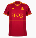 23-24 Roma Home Fans Soccer Jersey