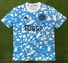 2023 AJax Blue White Training shirts