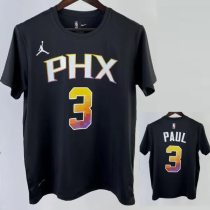 2023 SUNS PAUL #3 Black Quick drying T-shirt (Trapeze Edition) 2023 SUNS PAUL #3 Black Quick drying T-shirt (Trapeze Edition)