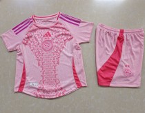 24-25 Algeria Pink Special Edition Kids Player Version Soccer Jersey