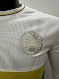 2024 Colombia 100th Anniversary Commemorative Edition Long Sleeve Player Soccer Jersey 长袖球员