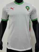 24-25 Morocco Away Player Version Soccer Jersey