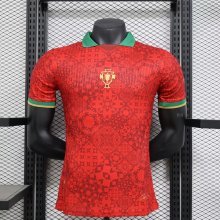 24-25 Portugal Comma Red Special Edition Player Version Soccer Jersey