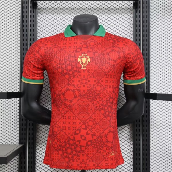 24-25 Portugal Comma Red Special Edition Player Version Soccer Jersey
