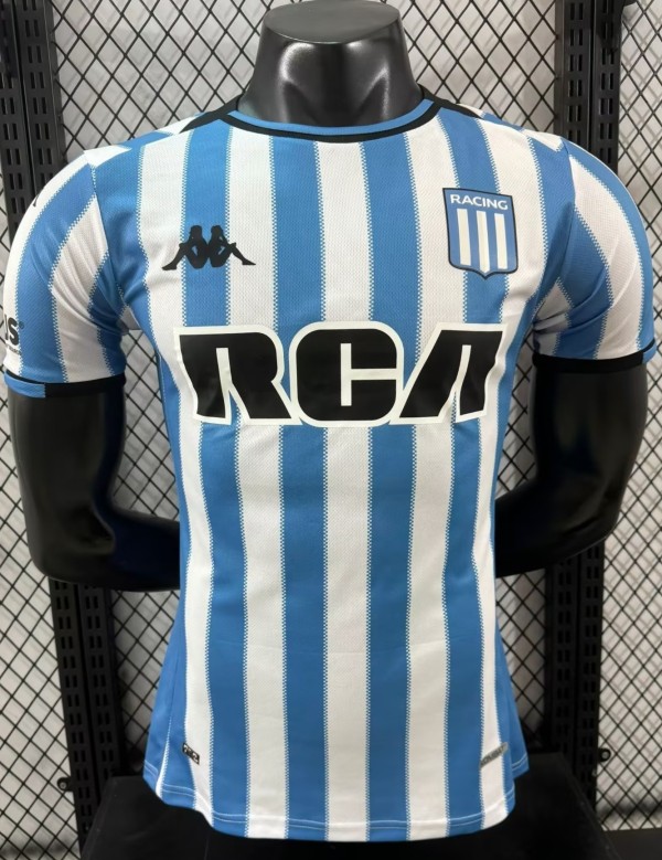 24-25 Avellaneda Home Player Version Soccer Jersey