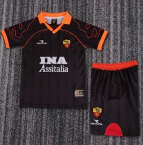 1999-2000 Roma Away Retro Kids Soccer Jersey 1999-2000 Roma Away Retro Kids Soccer Jersey