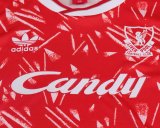 1989-1991 LIV Home Retro Kids Soccer Jersey