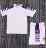 1998-1999 Fiorentina Away Retro Kids Soccer Jersey