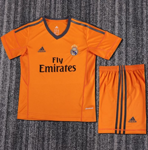 2013-2014 RMA Third Retro Kids Soccer Jersey