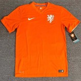 2014 NetherIands Home Retro Soccer Jersey