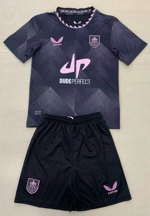24-25 Burnley Away Kids Soccer Jersey