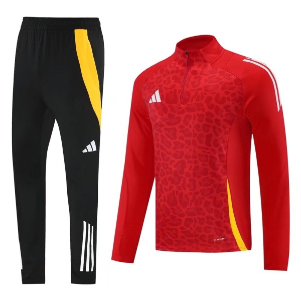 2024 AD Red Half Pull Tracksuit
