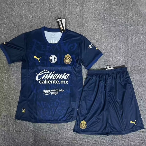 24-25 Chivas Third Kids Soccer Jersey