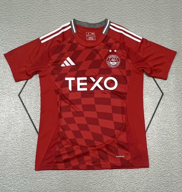 24-25 Aberdeen Home Fans Soccer Jersey