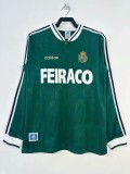 1999-2000 Deportivo de La Coruña Away Long Sleeve Retro Soccer Jersey