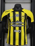 24-25 Ittihad Club Home Print All Sponsor Player Soccer Jersey
