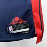 24-25 WARRIORS WIGGINS #22 Royal blue City Edition Top Quality Hot Pressing NBA Jersey