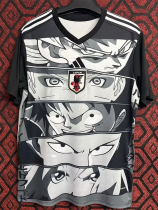 24-25 Japan Anime Edition Black Grey Fans Soccer Jersey 24-25 Japan Anime Edition Black Grey Fans Soccer Jersey