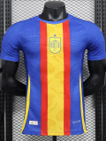 24-25 Spain Blue Player Version Training shirts