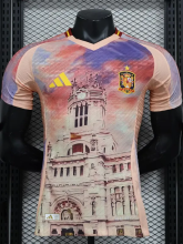 24-25 Spain Pink Special Edition Player Version Soccer Jersey