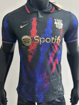 25-26 BAR Black Blue Special Edition Player Version Training Shirts