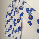 24-25 France White Windbreaker #刺绣