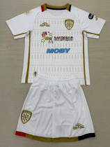 24-25 Cagliari Away Kids Soccer Jersey