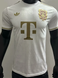 24-25 Bayern White 125th Anniversary Player Version Soccer Jersey