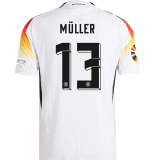 24-25 Germany White 125th Anniversary Long Sleeve Player Version Soccer Jersey (长袖球员)