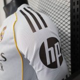 25-26 RMA Home Long Sleeve Player Version Soccer Jersey 长袖