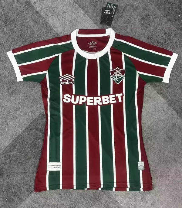 25-26 Fluminense Home Women Soccer Jersey
